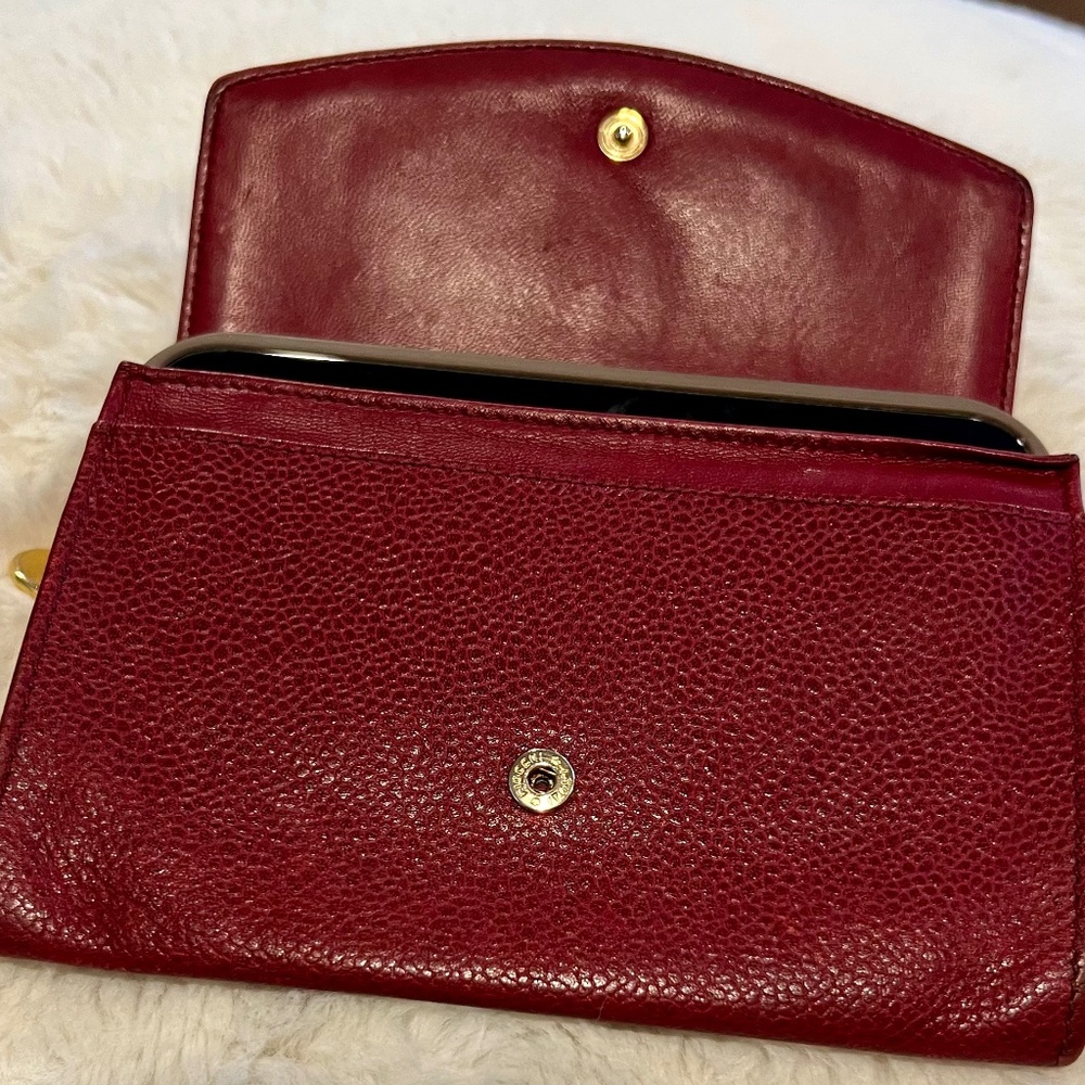 Chanel Red Caviar Wallet - Picture 6 of 10